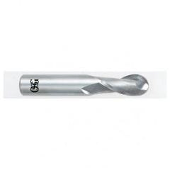 21/64" Dia. - 2-1/2" OAL - Carbide - Ball End HP End Mill-2 FL - Best Tool & Supply