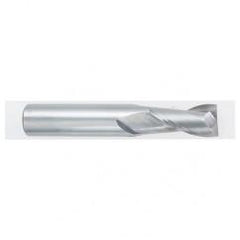 16mm Dia. x 89mm Overall Length 2-Flute Square End Solid Carbide SE End Mill-Round Shank-Center Cutting-TiALN - Best Tool & Supply