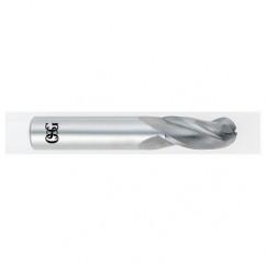 9/32" Dia. - 2-1/2" OAL - Carbide - Ball End HP End Mill-3 FL - Best Tool & Supply