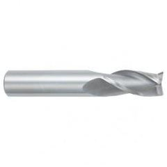 20mm Dia. x 102mm Overall Length 3-Flute Square End Solid Carbide SE End Mill-Round Shank-Center Cutting-Uncoated - Best Tool & Supply