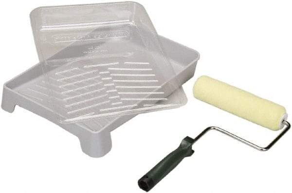 Ability One - Trim Paint Roller Kit - Includes Paint Tray, Roller Cover & Frame - Best Tool & Supply