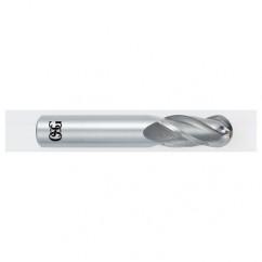 1/4" Dia. - 2-1/2" OAL - Carbide - Ball End HP End Mill-4 FL - Best Tool & Supply