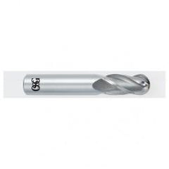 1/2" Dia. - 3" OAL - Carbide - Ball End HP End Mill-4 FL - Best Tool & Supply