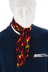 Ergodyne - Size Universal Cooling Headband - Cotton, Tie Closure, Black, Orange, White & Yellow, Flames Pattern - Best Tool & Supply