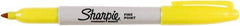 Sharpie - Yellow Permanent Marker - Fine Tip, AP Nontoxic Ink - Best Tool & Supply