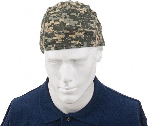 Ergodyne - Size Universal Cooling Tie Hat - Terry Cloth, Tie Closure, Camouflage, Camouflage Pattern - Best Tool & Supply