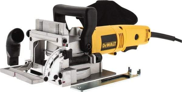 DeWALT - 6.5 Amp, 10,000 RPM, Plate Joiner Kit - 20mm Depth of Cut - Best Tool & Supply