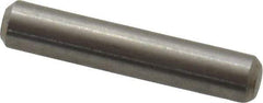 Value Collection - 3/32" Diam x 1/2" Pin Length 316 Stainless Steel Standard Dowel Pin - Bright Finish, 2 Beveled End - Best Tool & Supply