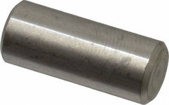 Value Collection - 5/16" Diam x 3/4" Pin Length 316 Stainless Steel Standard Dowel Pin - Bright Finish, 2 Beveled End - Best Tool & Supply