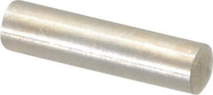 Value Collection - 4mm Diam x 16mm Pin Length 316 Stainless Steel Standard Dowel Pin - Bright Finish, 1 Rounded End - Best Tool & Supply