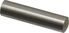 Value Collection - 6mm Diam x 24mm Pin Length 316 Stainless Steel Standard Dowel Pin - Bright Finish, 1 Rounded End - Best Tool & Supply