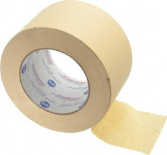 Intertape - 3" Wide x 60 Yd Long White Paper Masking Tape - Series PG5, 6.3 mil Thick, 25 In/Lb Tensile Strength - Best Tool & Supply