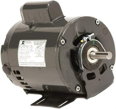 US Motors - 1 Max hp, 1,200 Max RPM, Cap Start-Cap Run Electric AC DC Motor - 115/208-230 V Input, Single Phase, 56H Frame, 5/8" Shaft Diam, Cradle Mount, ODP Enclosure - Best Tool & Supply