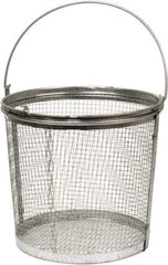 Bio-Circle - Parts Washer Basket - 209.55mm High x 228.6mm Wide x 228.6mm Long, Use with Bio-Circle Parts Washing Systems - Best Tool & Supply