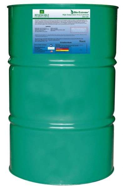 Renewable Lubricants - 55 Gal Drum Synthetic/Graphite Lubricant - White, -28°F to 2,000°F, Food Grade - Best Tool & Supply