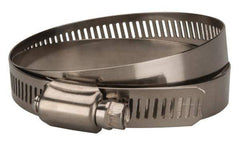 Value Collection - SAE Size 88, 4 to 6" Diam, Stainless Steel Worm Drive Clamp - 1/2" Wide, Material Grade 201 - Best Tool & Supply