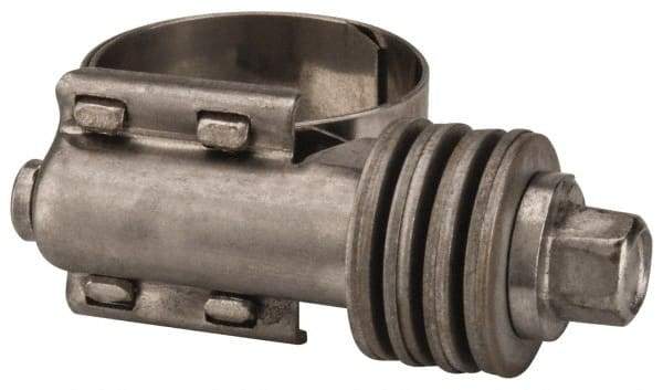 Value Collection - 9/16 to 1-1/16" Hose, 9/16" Wide x 0.6" Thick, Constant Torque Clamp - 9/16 to 1-1/16" Diam, Grade 301 & 410 Stainless Steel Screw - Best Tool & Supply