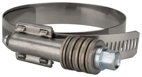 Value Collection - 2-3/4 to 3-5/8" Hose, 5/8" Wide x 0.7" Thick, Constant Torque Clamp - 2-3/4 to 3-5/8" Diam, Grade 304 Stainless Steel/Carbon Steel Screw - Best Tool & Supply