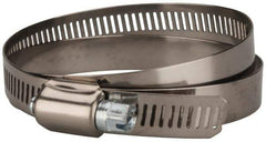 Value Collection - SAE Size 96, 4-1/2 to 6-1/2" Diam, Stainless Steel/Carbon Steel Worm Drive Clamp - 1/2" Wide, Material Grade 201 - Best Tool & Supply