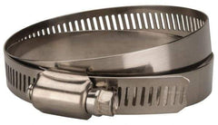 Value Collection - SAE Size 88, 4 to 6" Diam, Stainless Steel/Carbon Steel Worm Drive Clamp - 1/2" Wide, Material Grade 201 - Best Tool & Supply