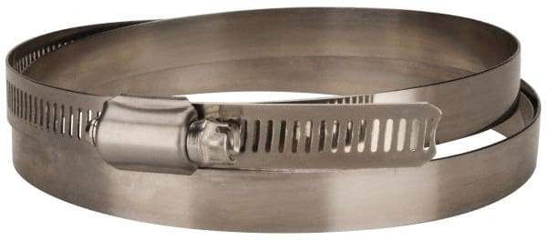 Value Collection - SAE Size 212, 11-3/4 to 13-3/4" Diam, Stainless Steel Worm Drive Clamp - 1/2" Wide, Material Grade 201 - Best Tool & Supply