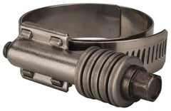 Value Collection - 1-3/4 to 2-5/8" Hose, 5/8" Wide x 0.7" Thick, Constant Torque Clamp - 1-3/4 to 2-5/8" Diam, Grade 301 & 410 Stainless Steel - Best Tool & Supply