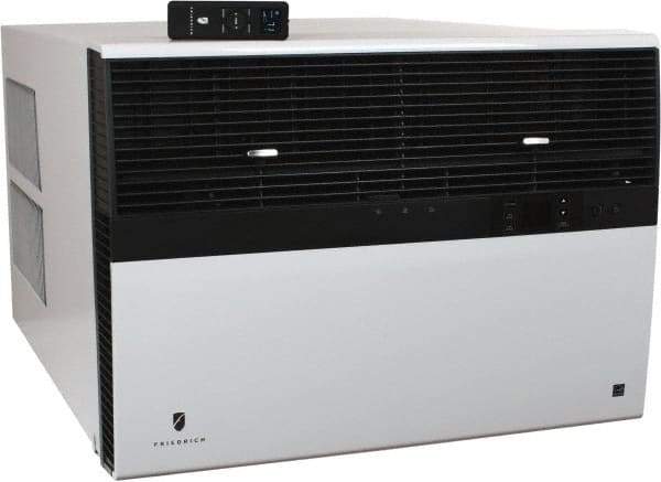 Friedrich - 10000 BTU, 110 Volt Commercial Grade Air Conditioner - 20 Amp Rating, 25" Wide x 29" Deep x 15" High - Best Tool & Supply