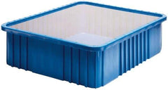 Quantum Storage - 17-1/2" Wide, Clear Bin Dust Cover - Use with DG93030, DG93060, DG93080, DG93120 - Best Tool & Supply