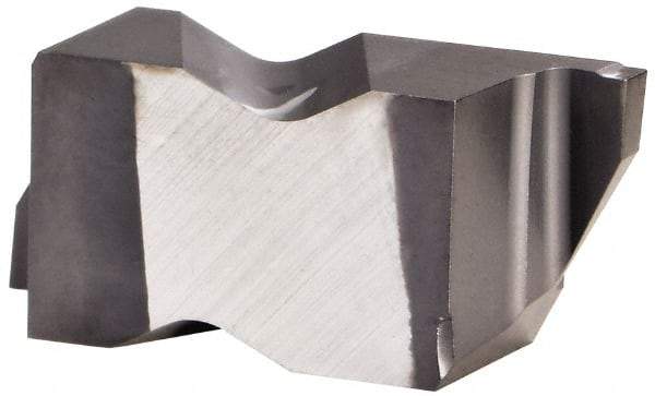 Kennametal - 3047NG K Grade KCU25, 1.19mm Cutting Width Carbide Grooving Insert - 1.91mm Max Depth of Cut, Right Hand, 0.19mm Corner Radius, AlTiN Finish - Best Tool & Supply