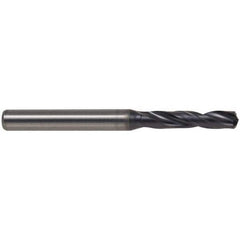 Kennametal - 3/8" 140° Spiral Flute Solid Carbide Screw Machine Drill Bit - Best Tool & Supply