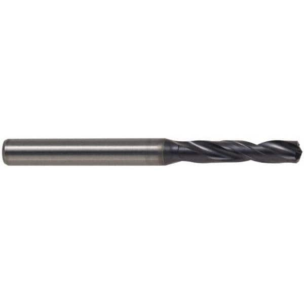 Kennametal - 1/2" 140° Spiral Flute Solid Carbide Screw Machine Drill Bit - Best Tool & Supply