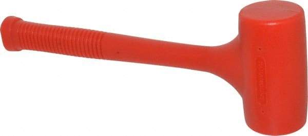 Paramount - 42 oz Head 2-23/64" Face Diam Polyurethane Standard Dead Blow Hammer - 14.7656" OAL, Polyurethane Handle - Best Tool & Supply