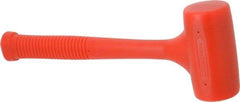 Paramount - 21 oz Head 2-11/64" Face Diam Polyurethane Standard Dead Blow Hammer - 13.5781" OAL, Polyurethane Handle - Best Tool & Supply