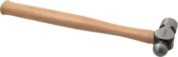 Paramount - 3/4 Lb Head Ball Pein Hammer - Wood Handle, 12-3/4" OAL - Best Tool & Supply