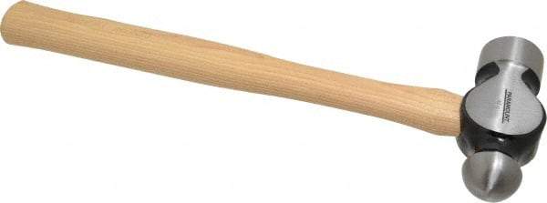 Paramount - 3 Lb Head Ball Pein Hammer - Wood Handle, 16-1/2" OAL - Best Tool & Supply