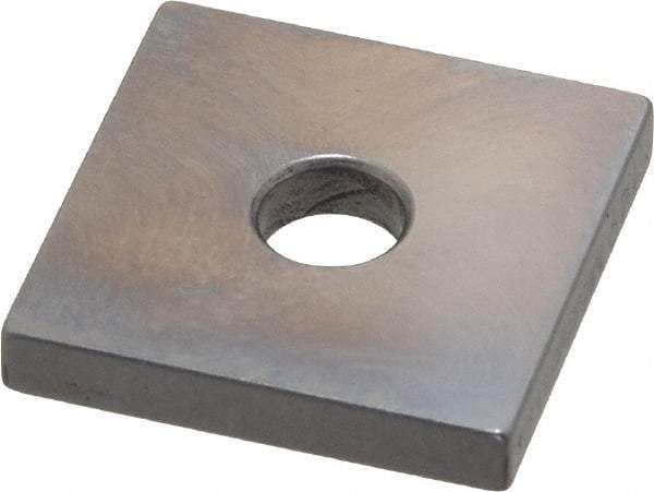 Mitutoyo - 0.149" Square Steel Gage Block - Accuracy Grade 0, Includes Certificate of Inspection - Best Tool & Supply