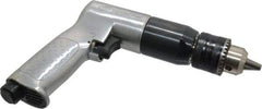 Ingersoll-Rand - 1/2" Reversible Keyed Chuck - Pistol Grip Handle, 500 RPM, 4 CFM, 0.5 hp, 90 psi - Best Tool & Supply