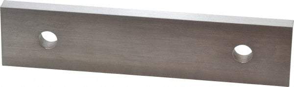 Mitutoyo - 6" Rectangular Steel Gage Block - Accuracy Grade AS-1, Includes Certificate of Inspection - Best Tool & Supply