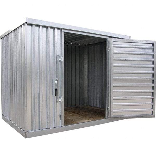 Vestil - 6' Long x 9" Wide, Storage Building - 4 Walls - Best Tool & Supply