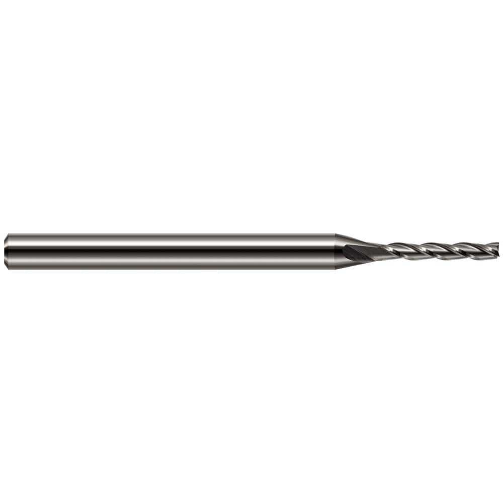 Harvey Tool - Square End Mills Mill Diameter (mm): 0.80 Mill Diameter (Inch): 1/32 - Best Tool & Supply