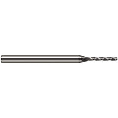 Harvey Tool - Square End Mills Mill Diameter (mm): 0.80 Mill Diameter (Inch): 1/32 - Best Tool & Supply