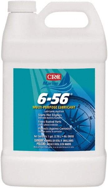 CRC - 1 Gal Bottle Nondrying Film Lubricant - Clear Blue-Green, -50°F to 250°F - Best Tool & Supply