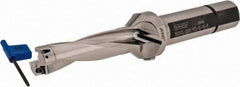 Iscar - 2-1/2" Max Drill Depth, 4xD, 5/8" Diam, Indexable Insert Drill - 3/4" Shank Diam, Whistle Notch Shank - Best Tool & Supply