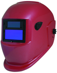 #41260 - Solar Powered Welding Helmet - Red - Replacement Lens: 3.85" x 1.70" Part # 41261 - Best Tool & Supply