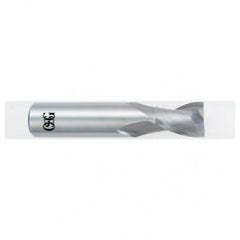 7/16 Dia. x 2-1/2 Overall Length 2-Flute Square End Solid Carbide SE End Mill-Round Shank-Center Cutting-Uncoated - Best Tool & Supply