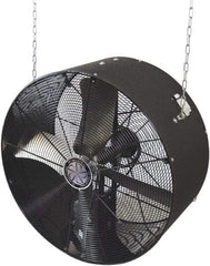 TPI - 42" Blade, Direct Drive, 1/2 hp, 9,000 CFM, Suspension Blower Fan - 7.9 Amps, 120 Volts, 1 Speed, Single Phase - Best Tool & Supply