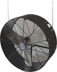 TPI - 30" Blade, Direct Drive, 1/4 hp, 4,400 & 3,800 CFM, Suspension Blower Fan - 2.5 Amps, 120 Volts, 2 Speed, Single Phase - Best Tool & Supply