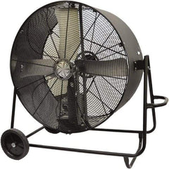 TPI - 48" Blade, Belt Drive, 1 hp, 14,400 CFM, Floor Style Blower Fan - 15 Amps, 120 Volts, 1 Speed, Single Phase - Best Tool & Supply