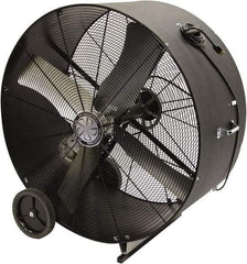 TPI - 42" Blade, Belt Drive, 3/4 hp, 10,600 CFM, Floor Style Blower Fan - 11 Amps, 120 Volts, 1 Speed, Single Phase - Best Tool & Supply