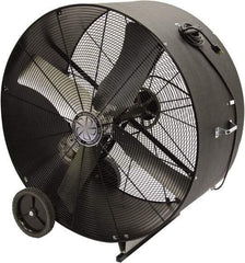 TPI - 36" Blade, Belt Drive, 1/2 hp, 6,900 CFM, Floor Style Blower Fan - 8.0 Amps, 120 Volts, 1 Speed, Single Phase - Best Tool & Supply